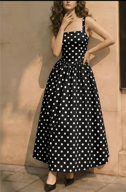 New XL polka dot dress