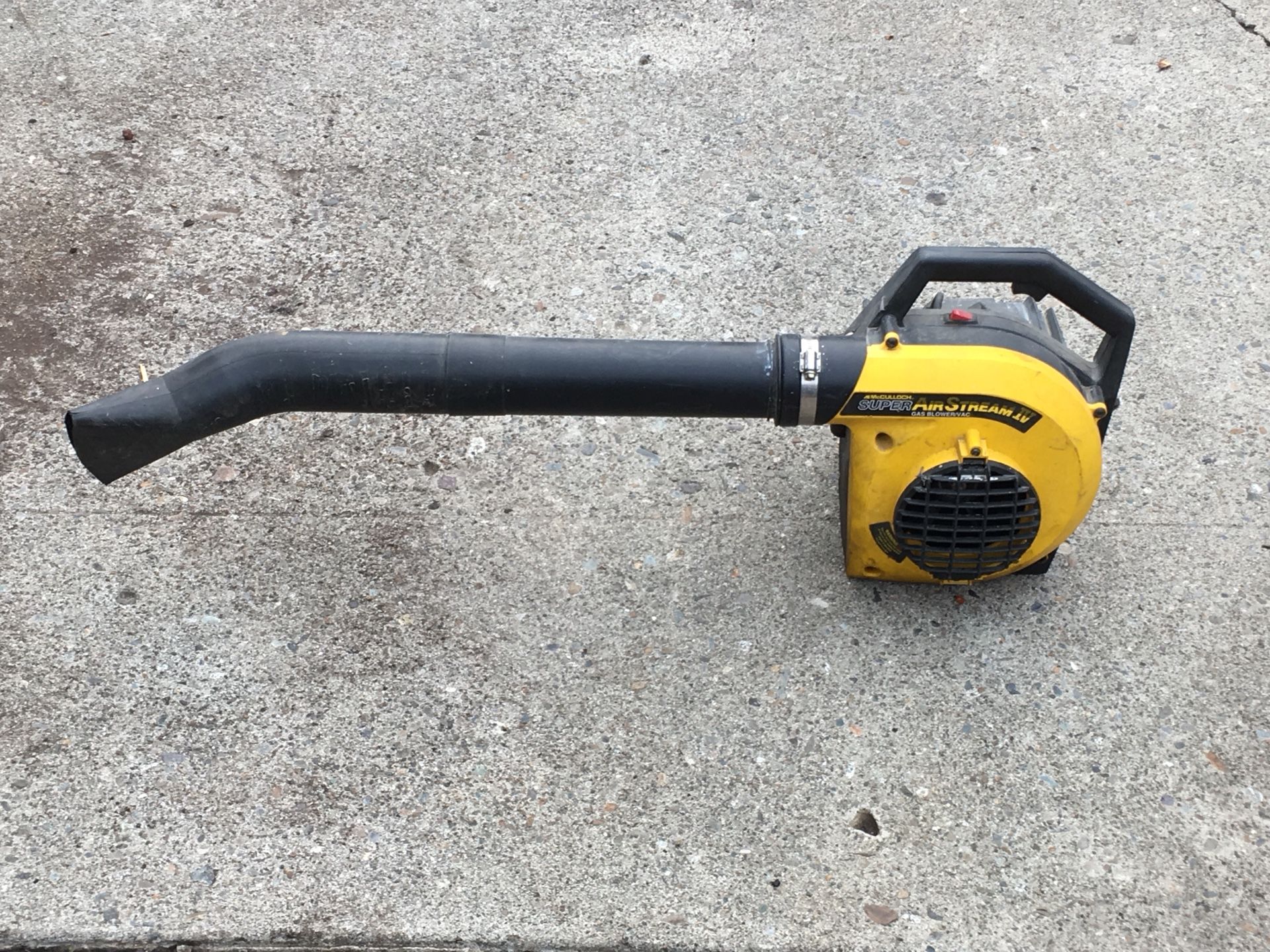 McCulloch Super Air Stream IV gas blower