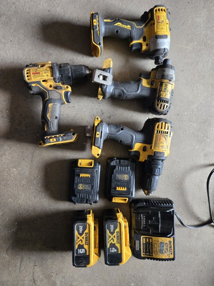 Dewalt 20v Drills And Drivers