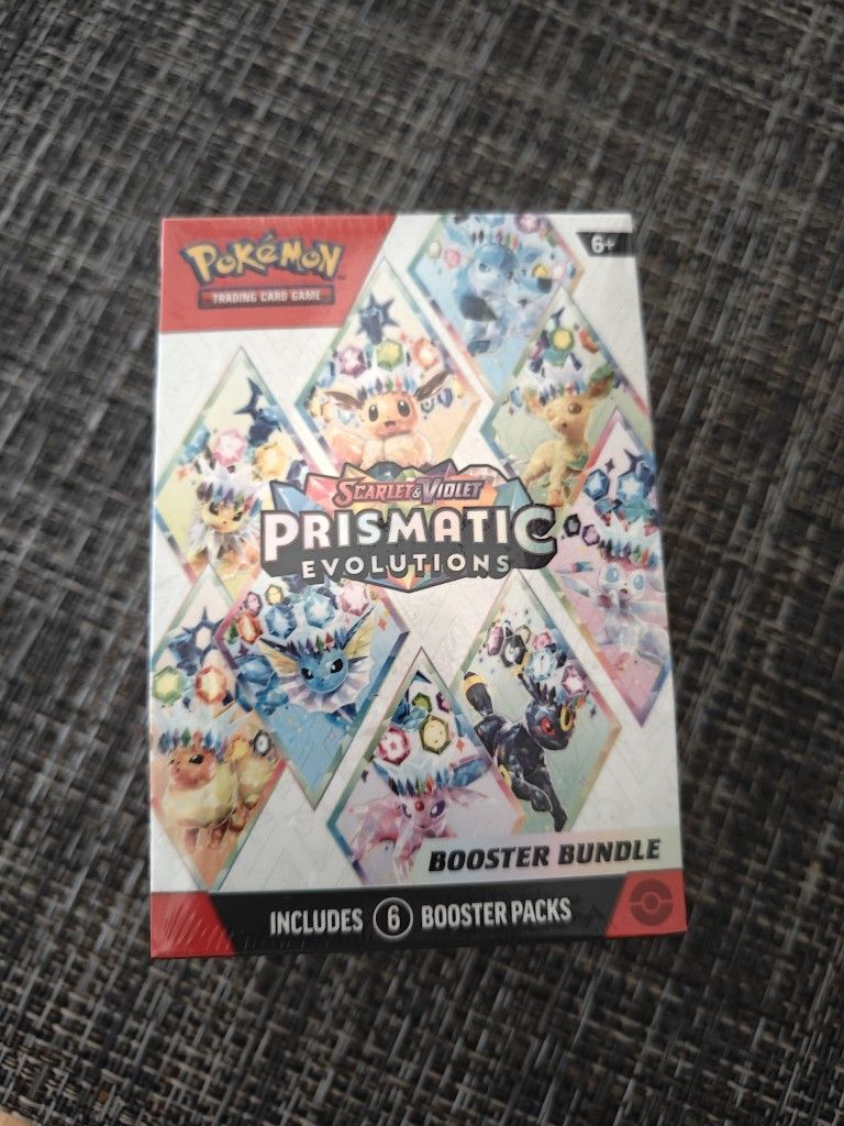 Pokemon prismatic booster bundle
NEW