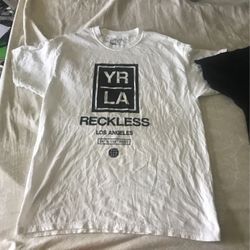 Two Y&R T-shirts. White & Black