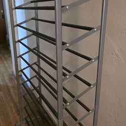 Metal shoe rack