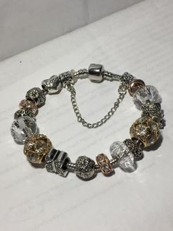 Women’s classic love ❤️ Charm bracelet collection gold and silver plated