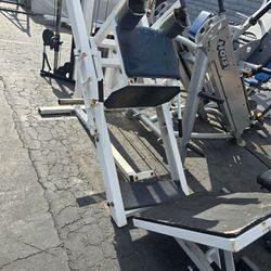 BFS dual commercial grade leg press / hack squat gym equipment exercise fitness