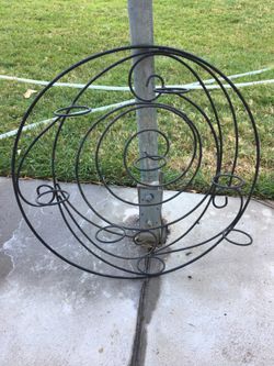 Candles holder with 8 cups. Diameter 19 inches