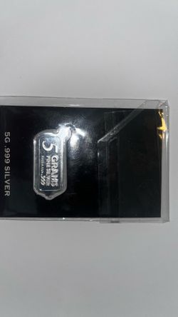 5 gram silver bar