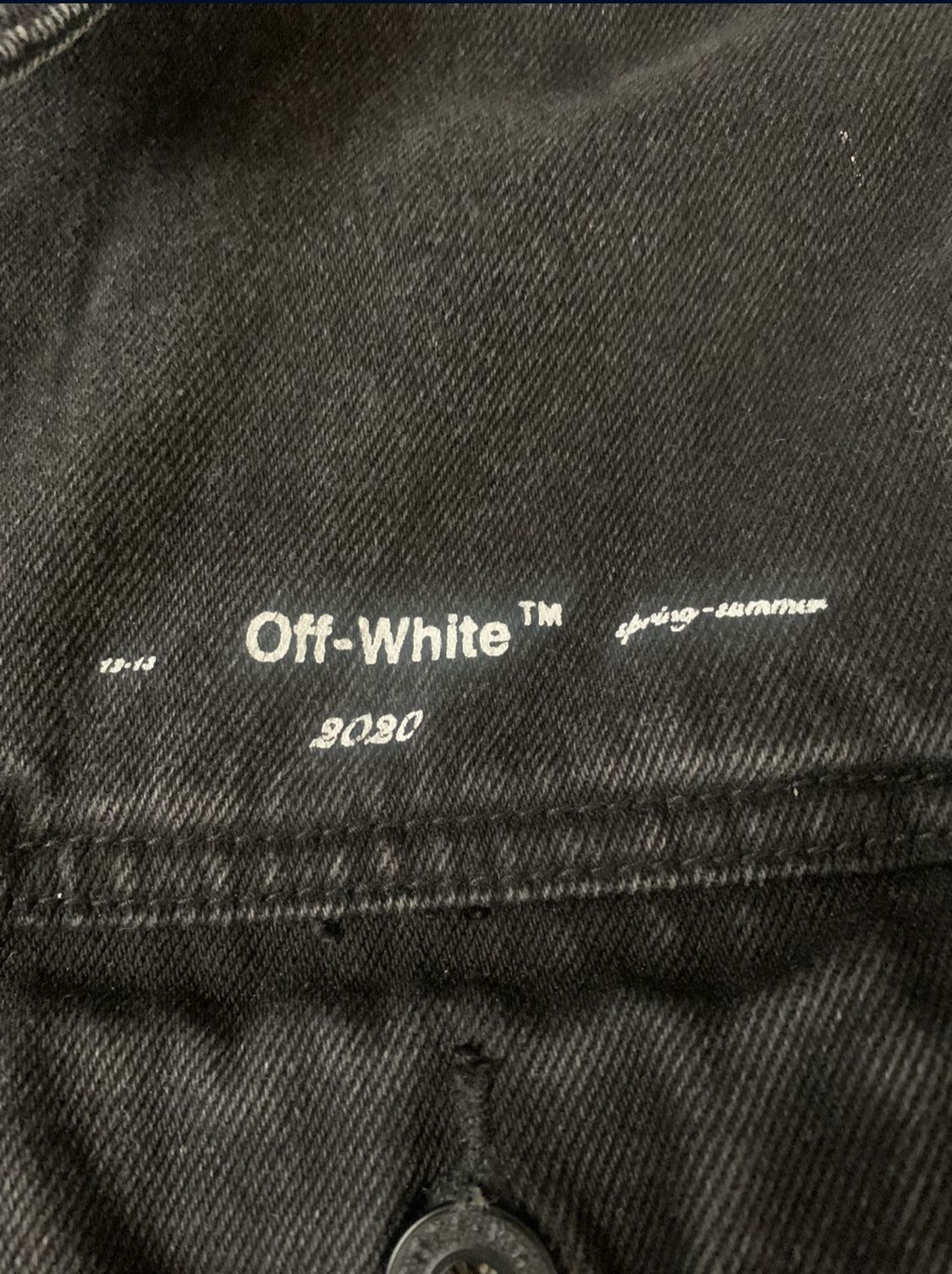 Off White Denim Jacket