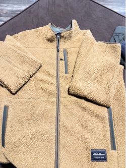 Eddie Bauer stormy sherpa jacket nwt