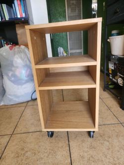 Beige Rolling Storage