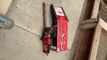 Craftsman 20” electric hedge trimmer