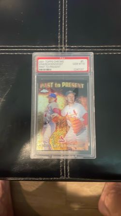 2001 Topps chrome trade card