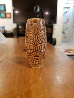 Tiki Farm By Squid, Tall Shot Glass