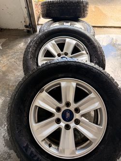 17" OEM Ford F-150 Rims & Sailun Terramax A/T 4S Tires (Set of 4) - LT265/70R17