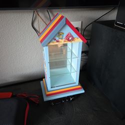 Small glass collectible showcase