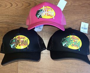 Bass Pro Shop x Stussy Trucker Hat (pink Script ) for Sale in San