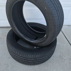 Continental 265/45R20 Tires, Used, Great, $89.00/pair

