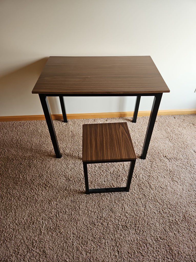 Table and 2 Stools