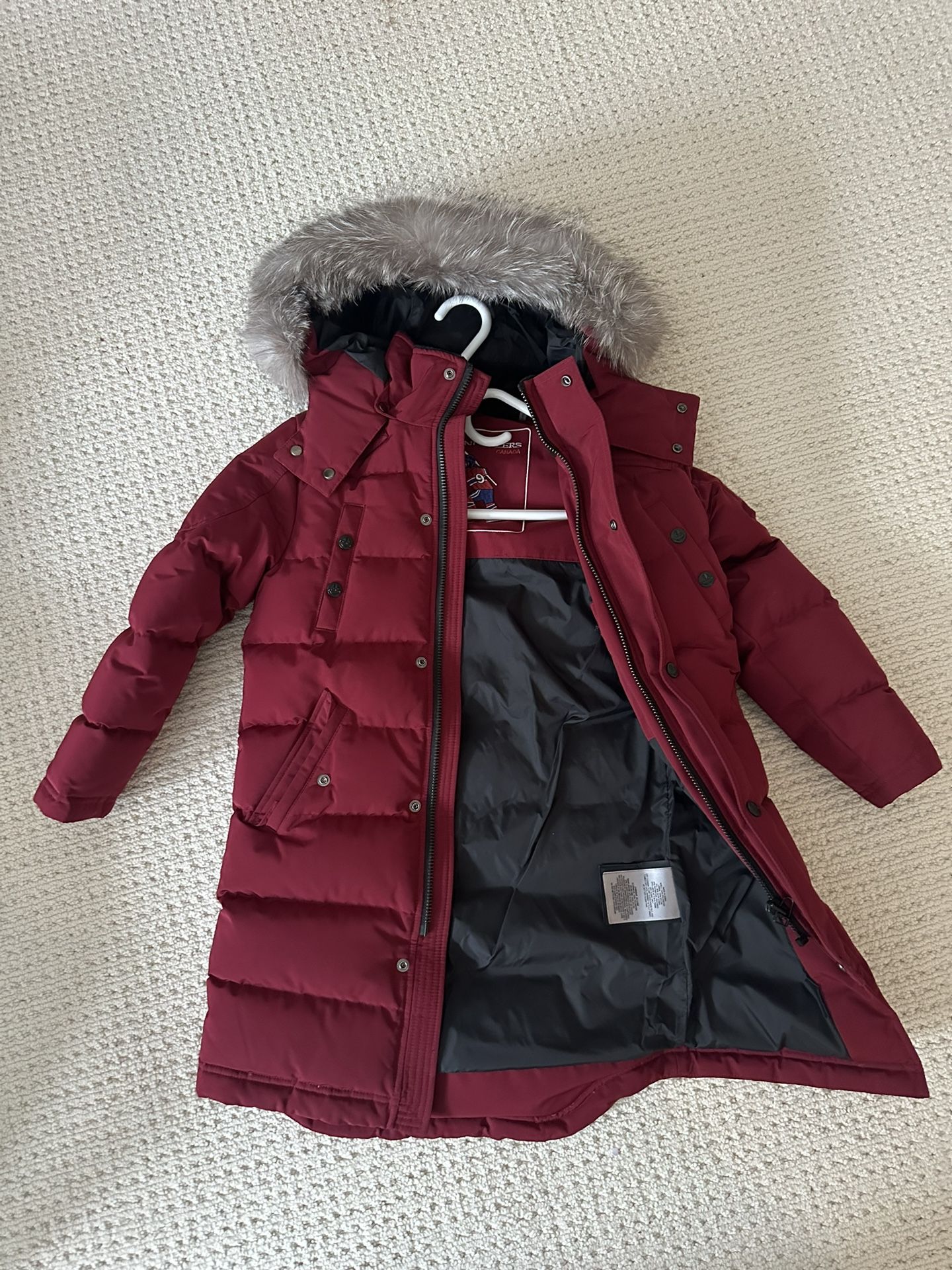 Kids Moose Knuckles Parka Jacket (small)