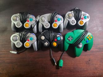 Nintendo Gamecube Nintendo 64 N64 Video Game Controllers Original Authentic