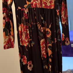Long Sleeve Maxi Dress