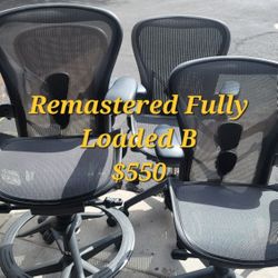 Remastered Herman Miller Aeron Office Desk Gaming Chairs 