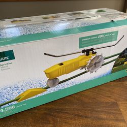 NEW  ~ Nelson Traveling Sprinkler RainTrain 13,500 Sq Ft