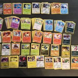 Pokémon TCG Bulk ( Legendary Pokémon) Common Cards with 4 V cards