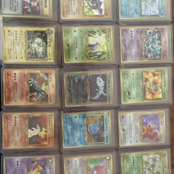 Vantage Japanese Pokemon Cards 