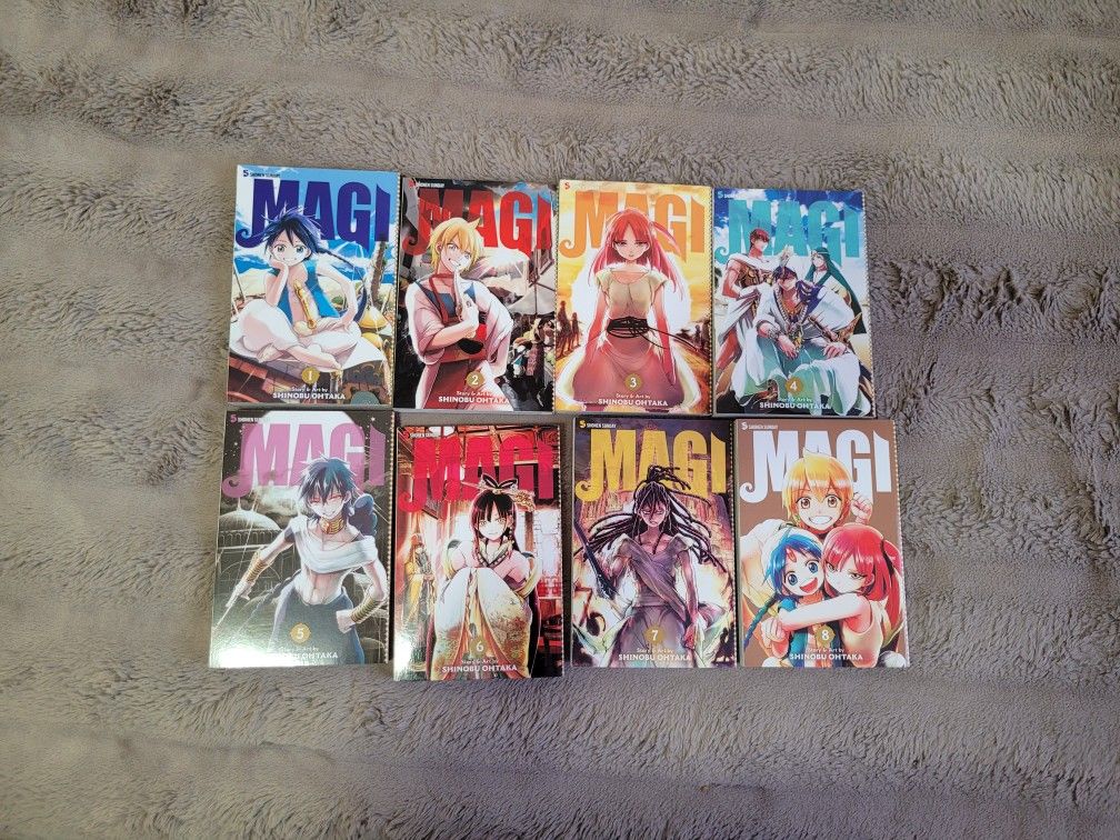 Magi Volumes 1-8