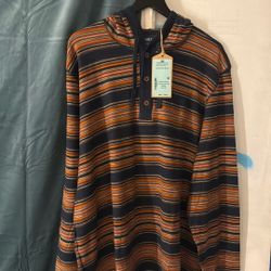 Faherty Slub Hoodie XXL