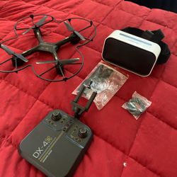 DX-4 HD Streaming Drone W/VR Headset