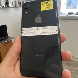 Apple Iphone XR 64GB Black