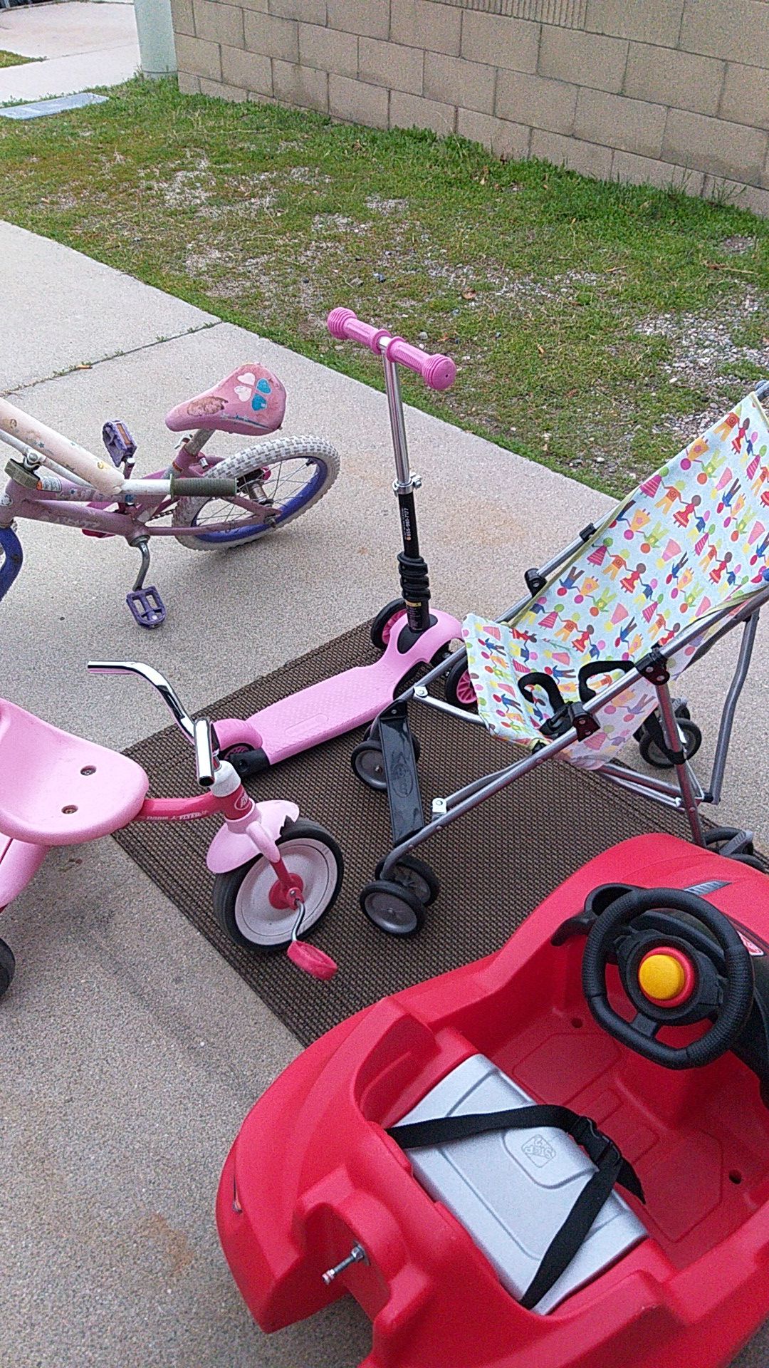 Kids toys and stroller $35 for all