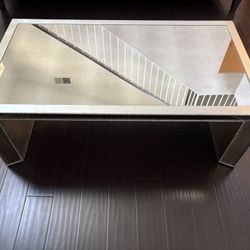 Z Gallerie Mirrored Coffee Table