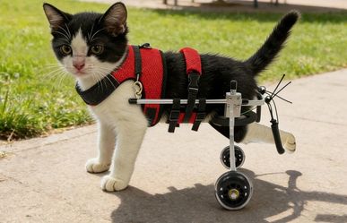 Adjustable Cat Wheelchair New