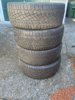 4 used 245/45ZR20 continental tires  2 tires have 1 patch