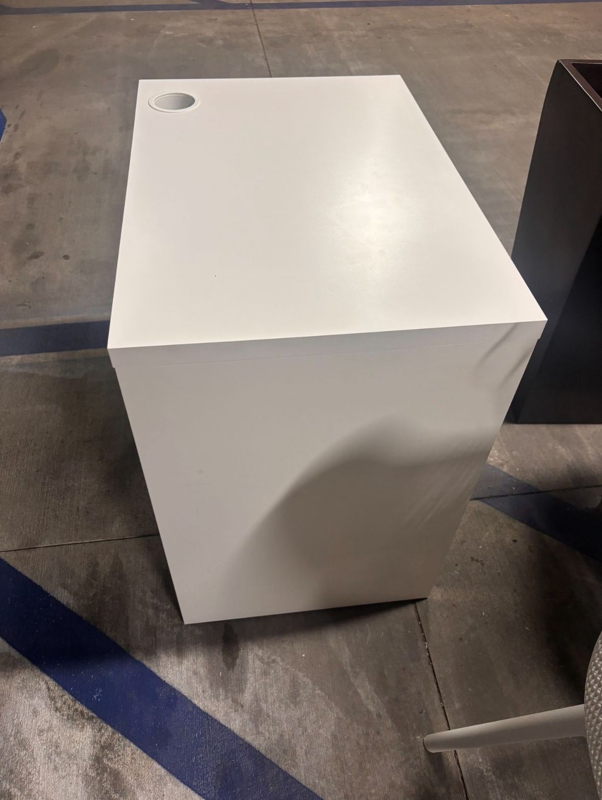 White IKEA Desk