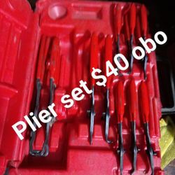 Plier Set $40