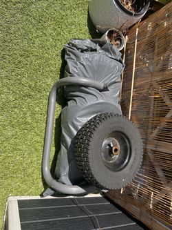 (4) new small tires (pressure washer set)
