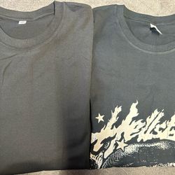 2 Mens New Size X Large Custom Short Sleeve T Shirts. 2 shirts 1 price.