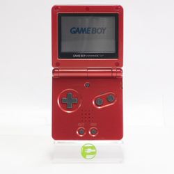 Nintendo Game Boy Advance SP Handheld Game Console AGS-001 Red