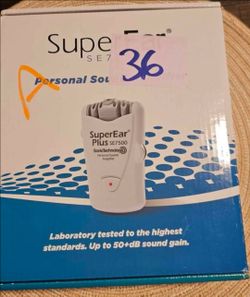 SuperEar Plus SE7500 Personal Sound Amplifier