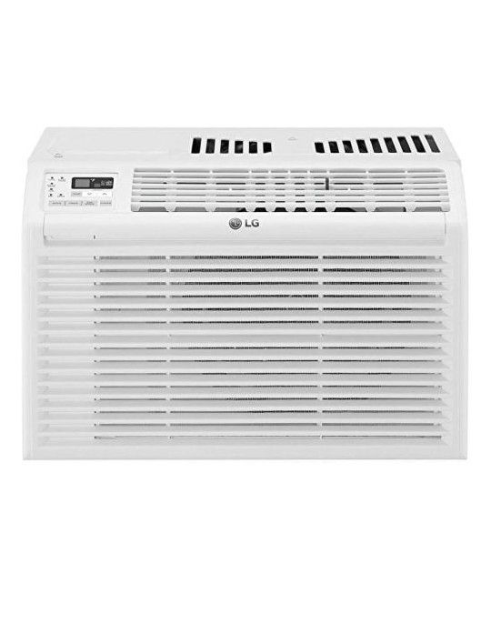 LG Air Conditioner, White.