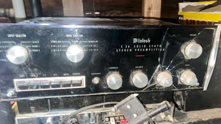 McIntosh C26 amplifier