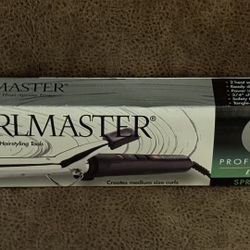 CurlMaster Professional Dual Heat 3/4” Curl Iron  - Brand New  