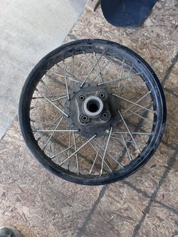 Motorcycle Front Wheel.