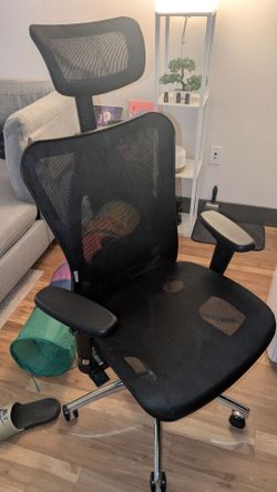 Sihoo Black Mesh Ergonomic Office Chair