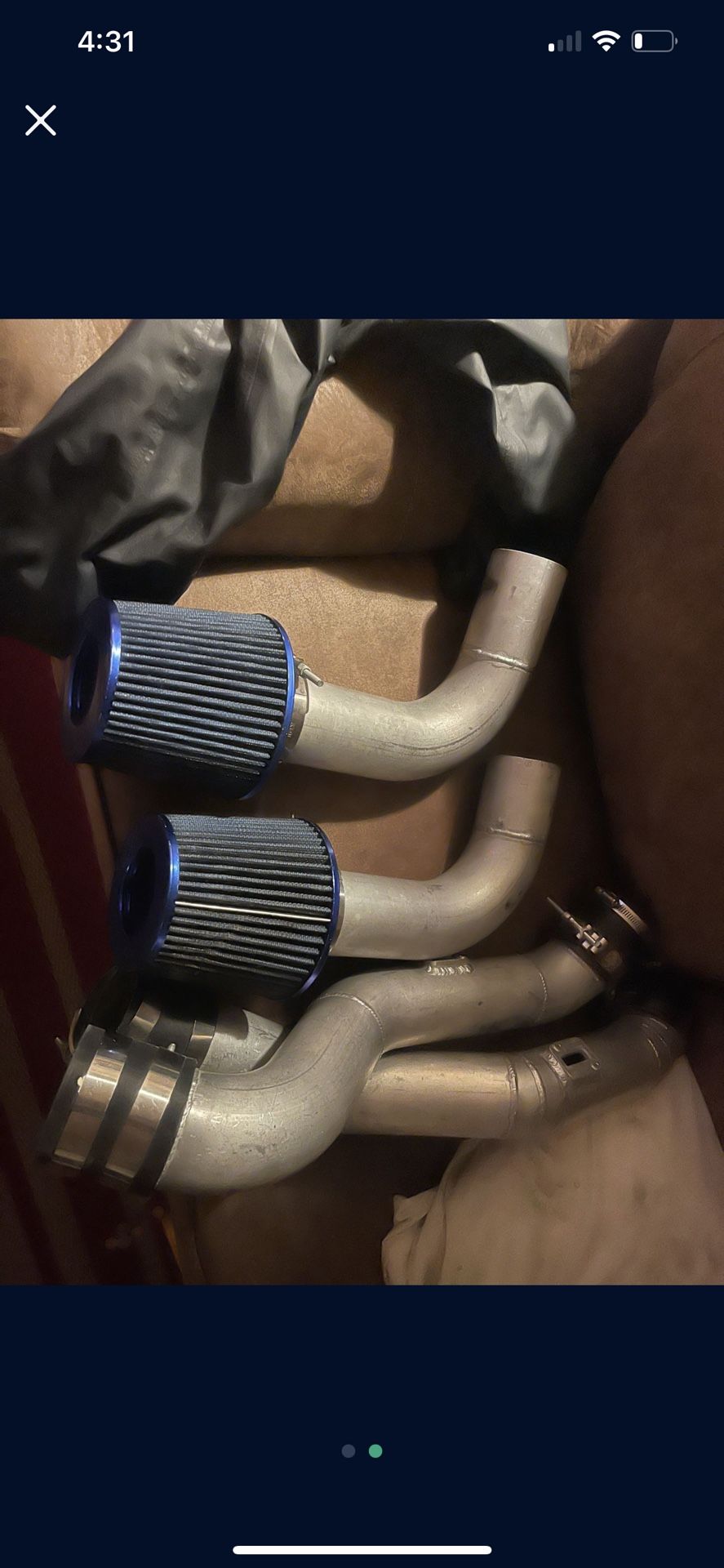 Upt 3in Intakes G37 G35 350z 370z