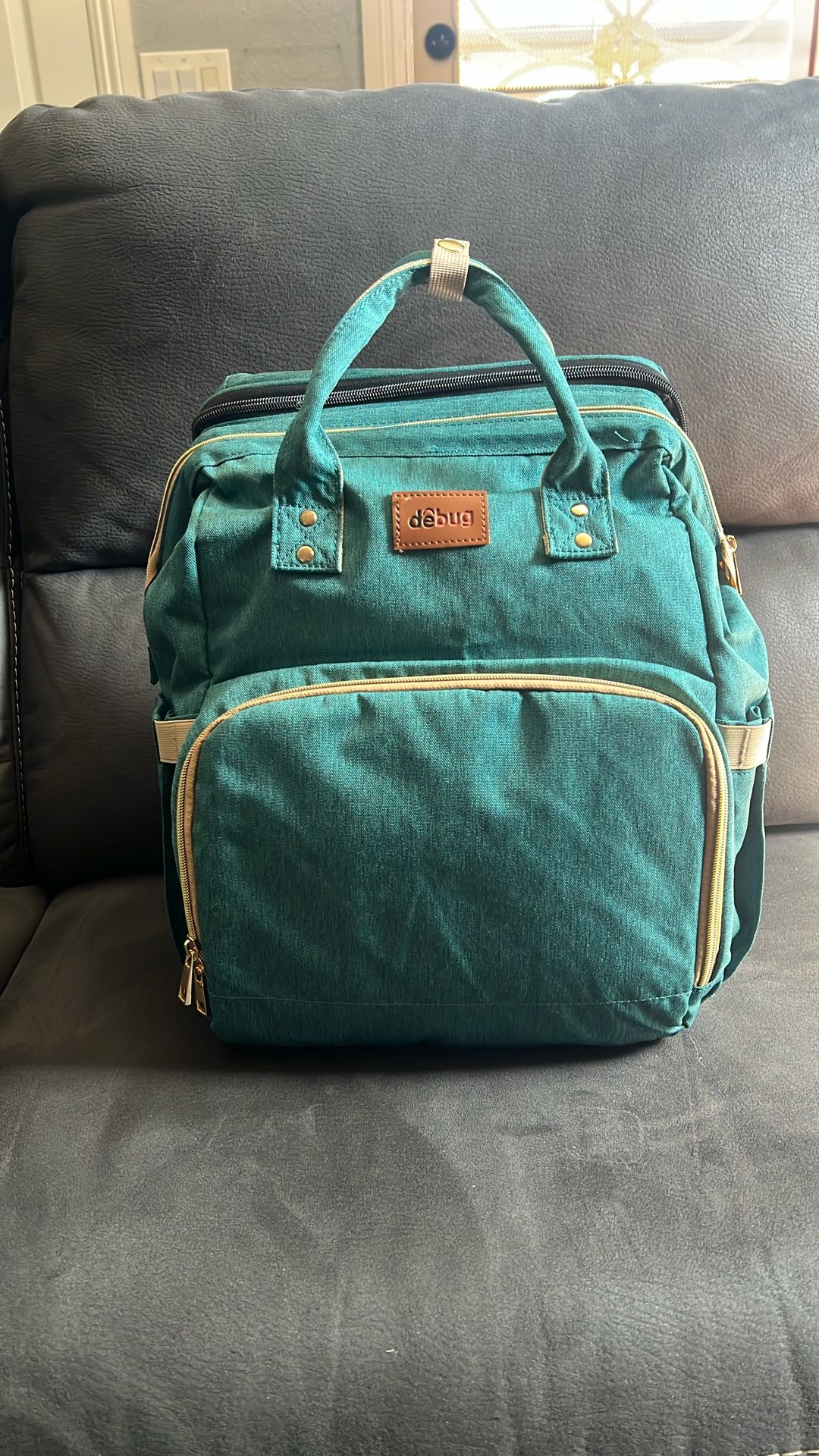 Debug Baby Diaper Bag Backpack With Changing Station