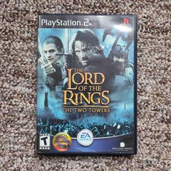 Lord Of The Rings And The Two Towers For Ps2 Complete